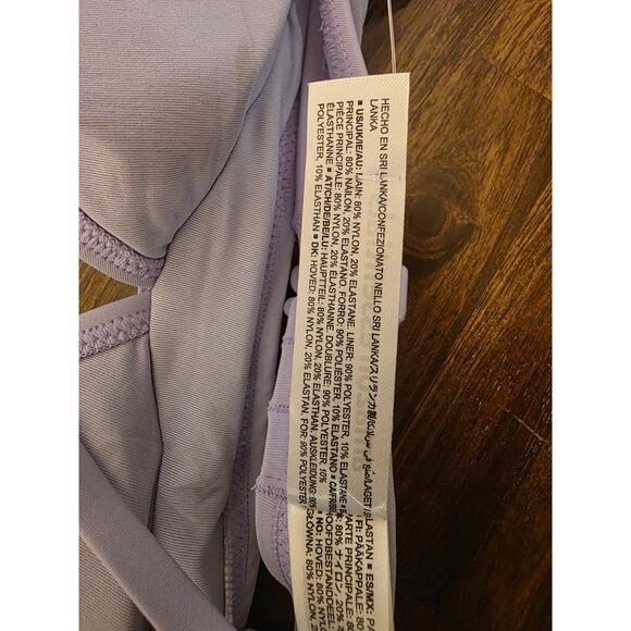 Amazon Essentials Bikini Top Lavender Purple Size XXL Plus Size Classic NWT - Picture 5 of 5